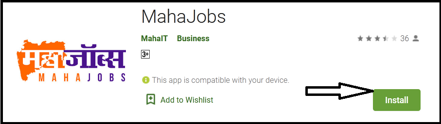 Maha jobs Android app 2
