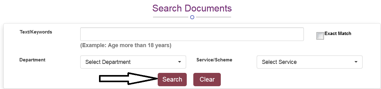 saral search schemes/ services 2