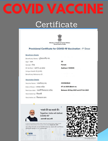 Covid-19 Vaccine Certificate Download
