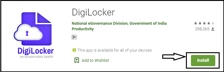 digilocker app install