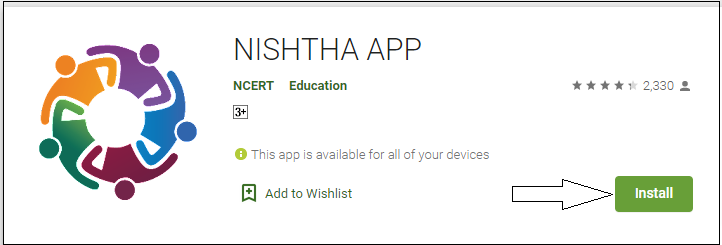 NISHTHA Yojana mobile app