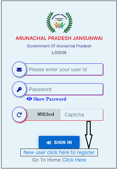 Jansunwai Portal registration